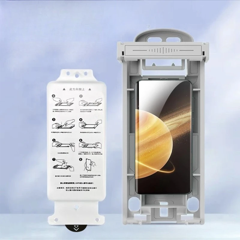 Pelindung Layar Kaca Tempered Glass 3D Full Glue Bebas Debu, Pemasangan Mudah untuk Honor Magic V5 V3 V2 MagicV5 Magic3