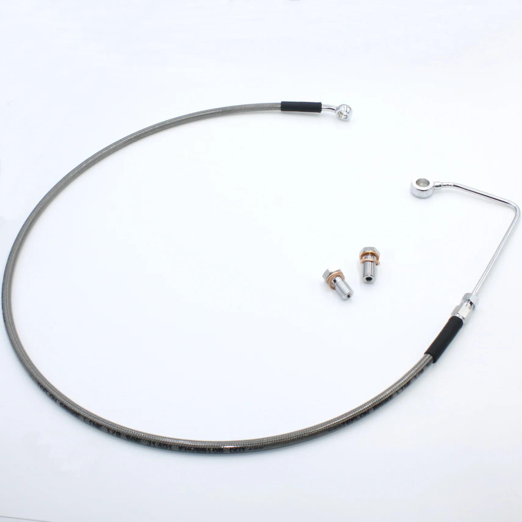 

Front Brake Line For 15-17 Harley Davidson Softail Breakout FXSB, Fat Boy FLSTF, Slim FLS