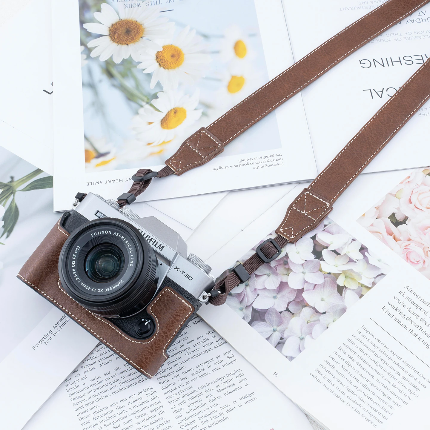 Camera bag for Fuji XT30iii/XT30ii/xt30 camera protection case, XT20 XT10 protective shell strap accessory.