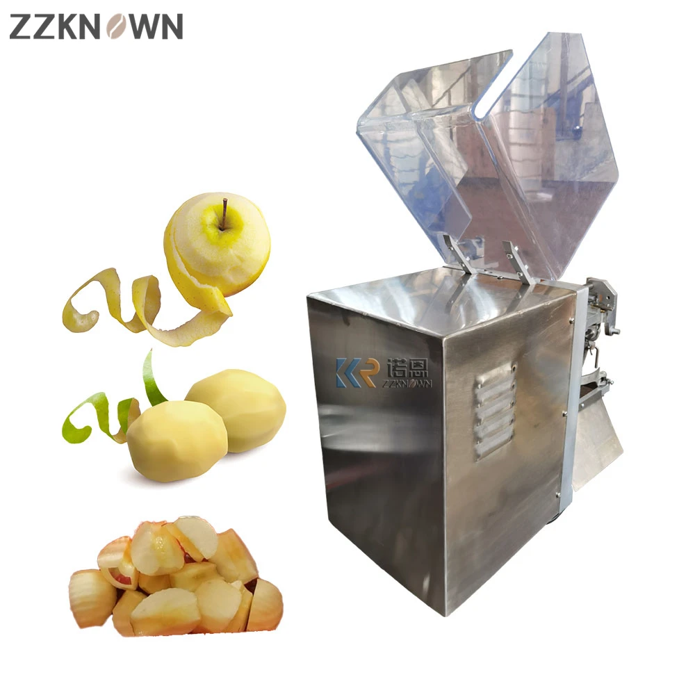 Commercial apple skin removing machine/fruit peeling machine/ apple peeling coring splitting machine for sale