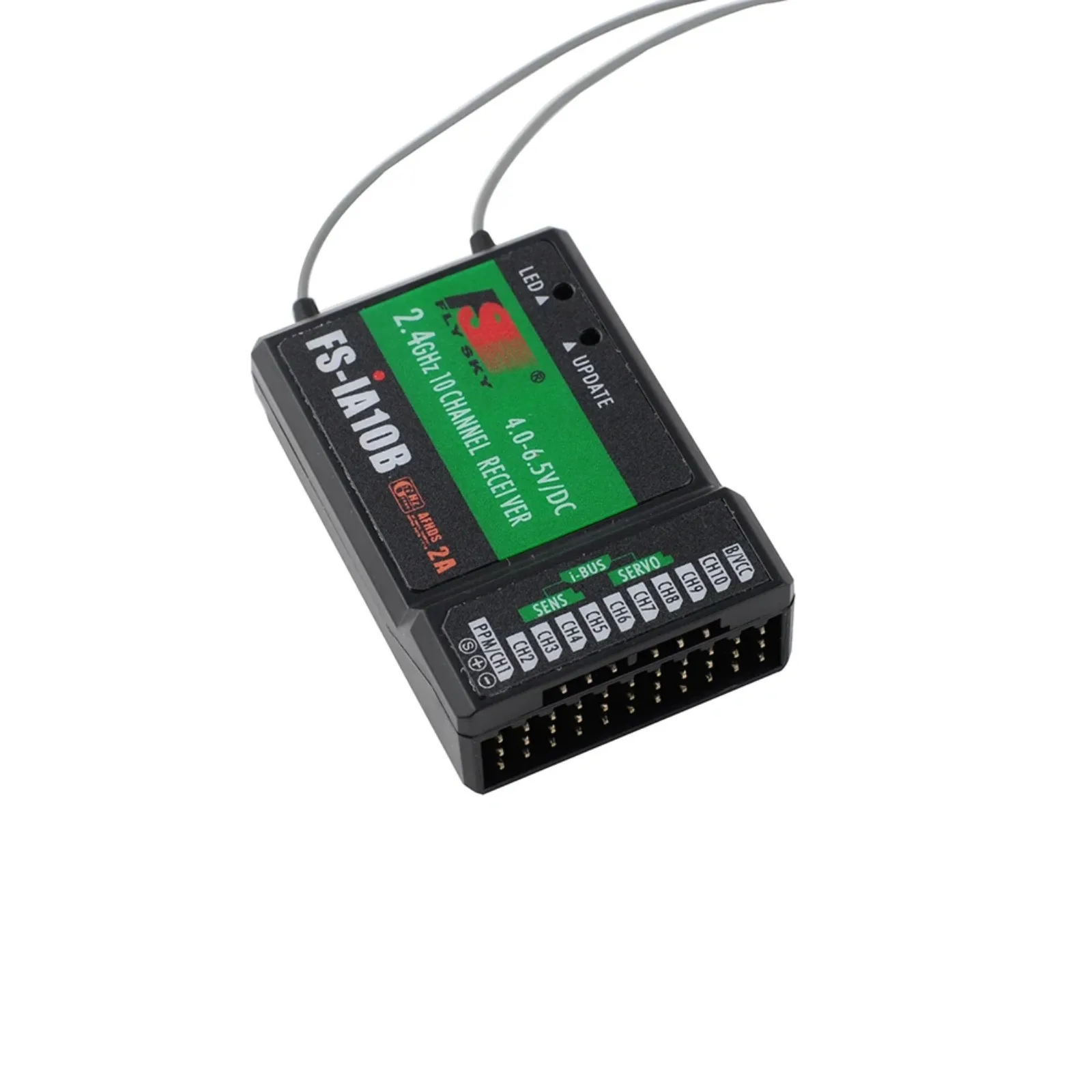 Flysky 2.4G 10CH FS-iA10B Receiver PPM Output With IBus Port for FS-i6X FS-GT5 FS-i6 FS-i6S FS-i10 FS-GT2E FS-GT2G Transmitter view 6