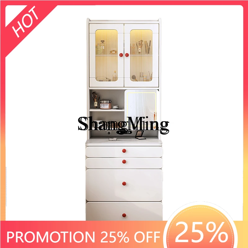 

ZYY high sense narrow dresser small bedroom modern simple integrated bedside table makeup table