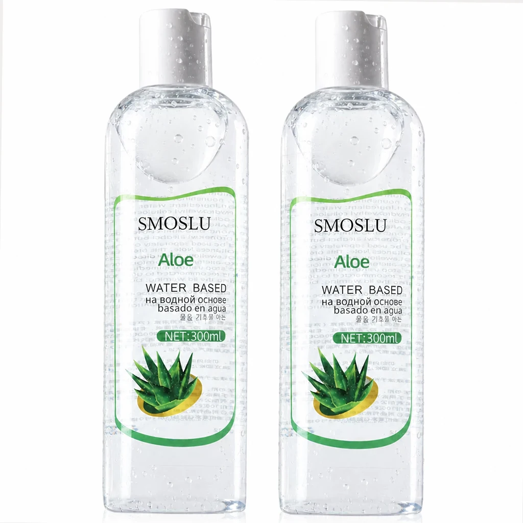 300ml Water-Based Lubricant for Smooth Safe Sessions, Moisturizing Massage Oil Personal Gel for Men Women