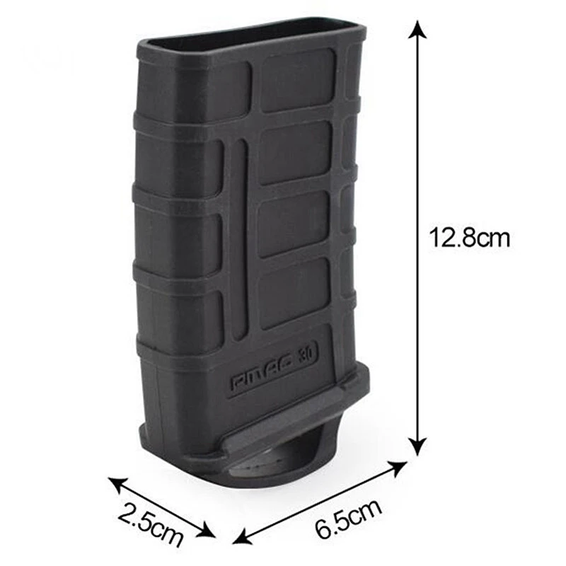 Toys M4/M16 PMAG Fast Magazine Rubber 5.56 Mag Holster Rubber Pouch Sleeve Rubber Slip Cover Tactical Hunting Accessories 1Pcs