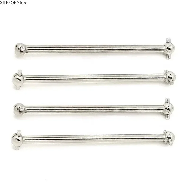 

2/4Pcs 74mm Metal Dog Bone Drive Shaft for Wltoys 104001 1/10 RC Car Upgrades Modification Parts Accessories