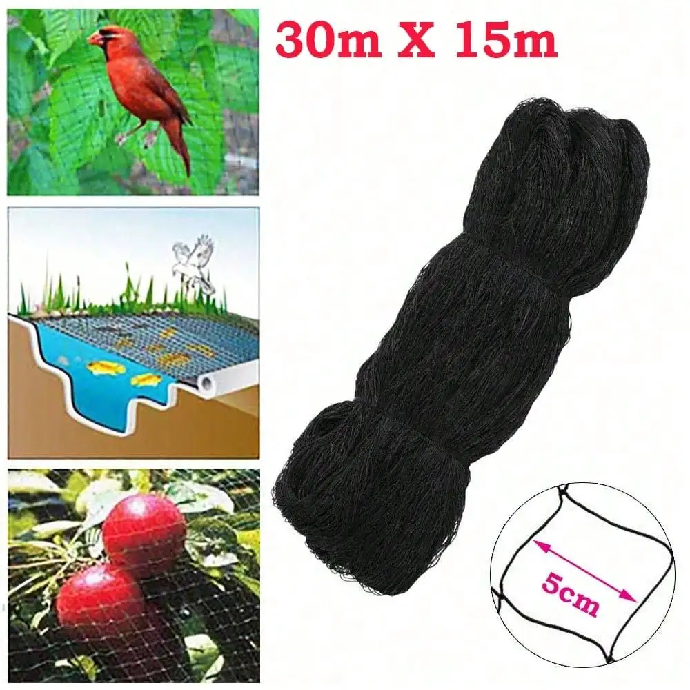 

100"X50"Bird Netting For Bird Poultry Aviary Anti Bird Netting Game Pens Net