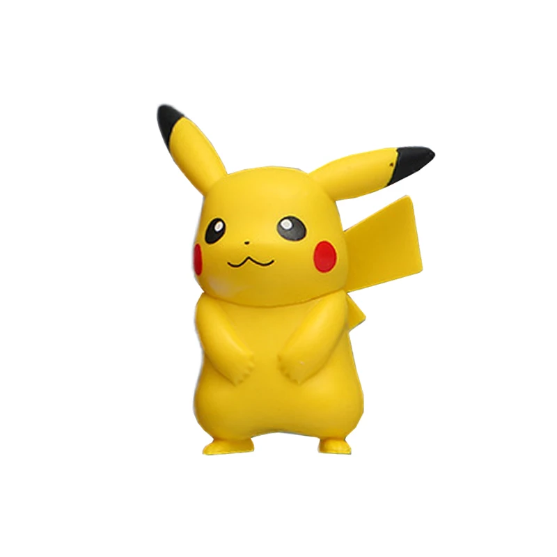 Ensemble d'aimants de réfrigérateur Pokemon Pikachu, figurine de dessin animé Kawaii, décoration d'intérieur, décorations d'ornement de réfrigérateur mignon, 6 pièces