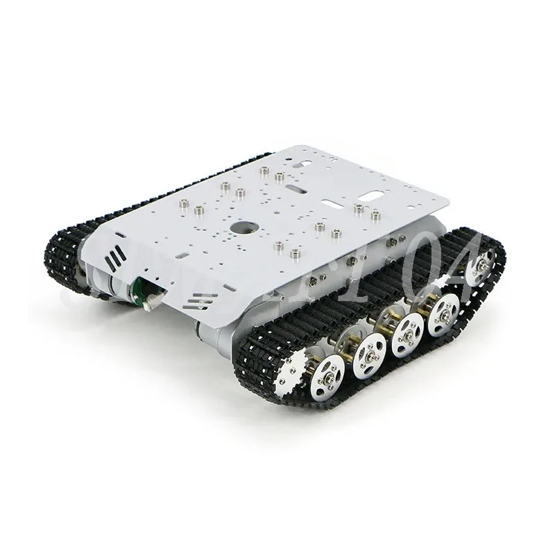 Picture 3: Tracked Robot Tank Car Chassis (8KG Big Load) - 12V Metal Encoder Motor Smart Vehicle for Arduino Programming