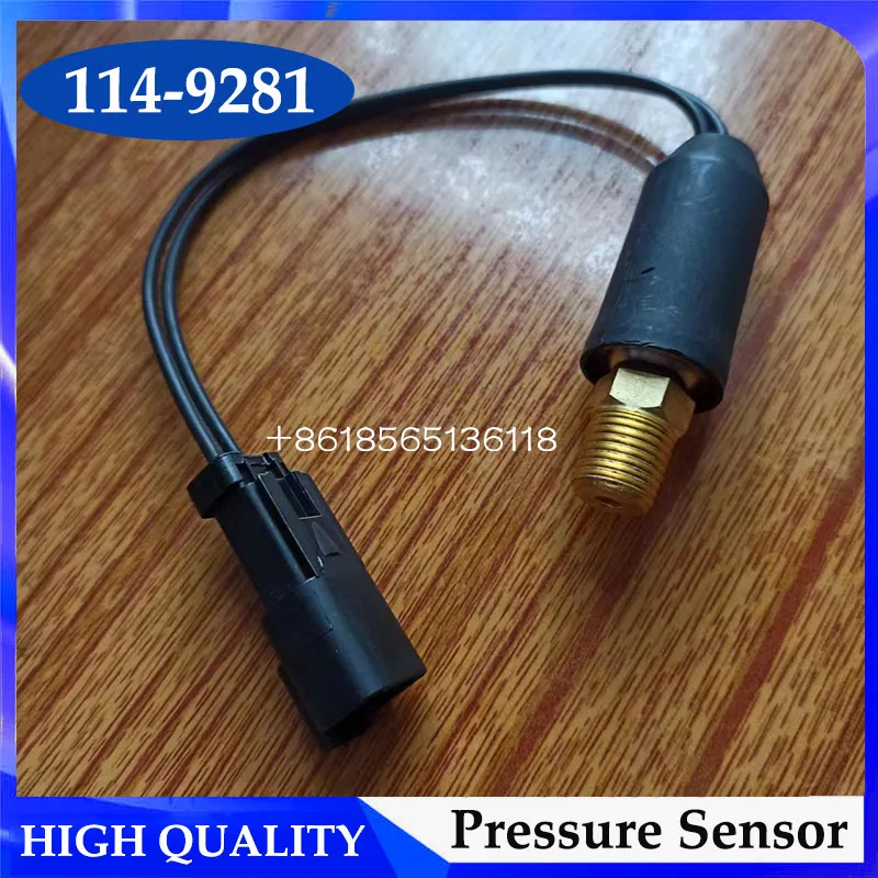 

Construction Machinery Spare Parts 114-92811149281 3E-2026 3E2026 Pressure Sensor Switch for Caterpillar Excavator