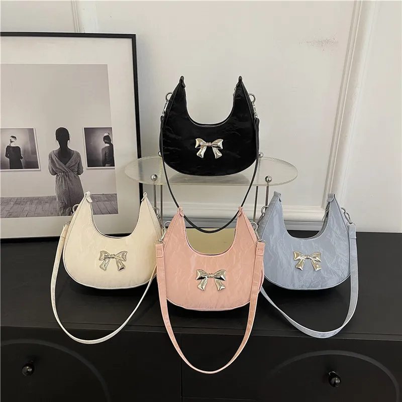 

Chic 2025 Quilted Crossbody Bag for Women, Fashionable Top Handle Sling, Bag with Inner Pocket for Commuting and Travel​