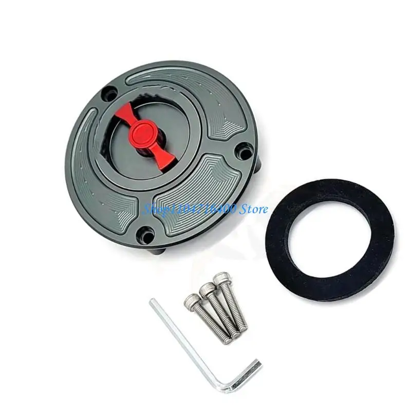 

y1gd Metal Motorcycle Gas Top Quick Release Mechanism Improved Longevity Weather Resistant Seal Wide Application