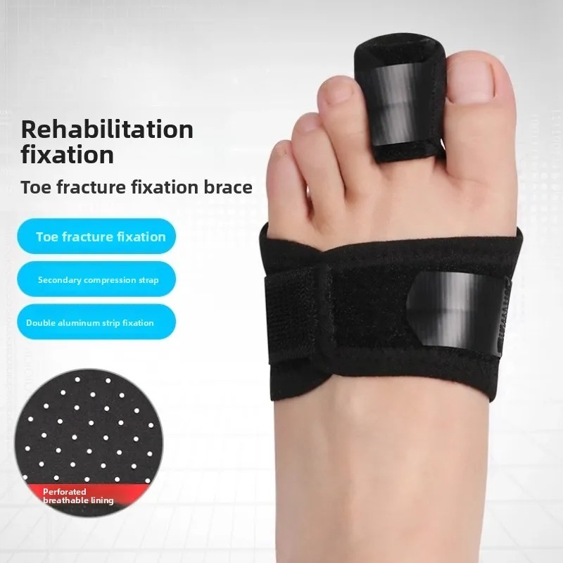 

Фиксаторы переломов большого и маленького пальца ноги, защитные шины для коррекции травм пальца стопы, рукава для защиты растяжений, реабилитационные брекеты