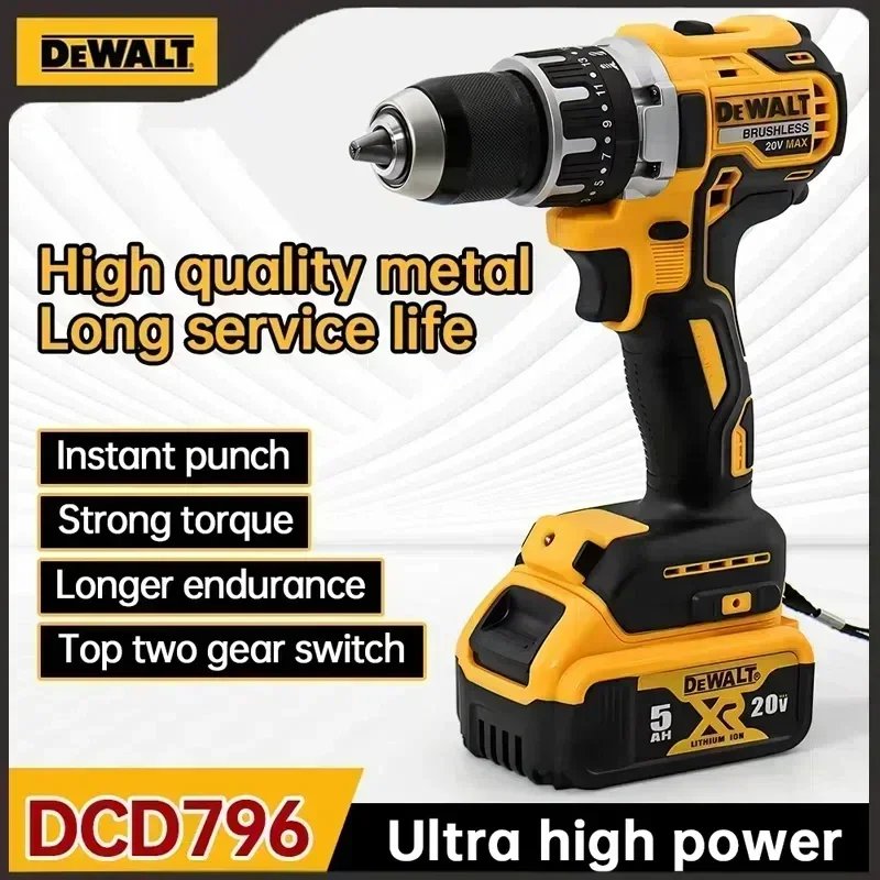 

2025 New 100% Original 6Ah 20V Original Dewalt Power Tool Battery DCB206 20V 6.0Ah Battery DCB206 20V Battery DCB205 DCB200