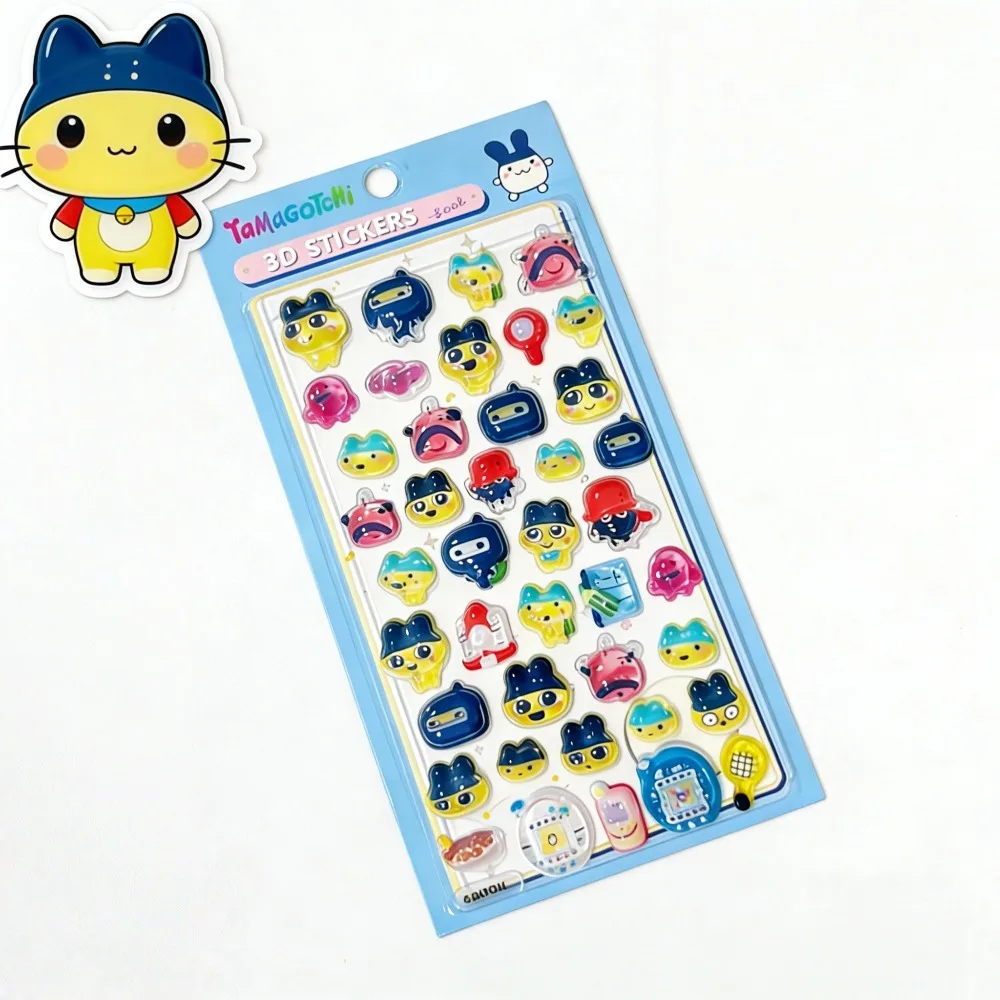 新しいかわいい 3D ふっくらステッカー バブルステッカー 漫画スクラップブッキングステッカー DIY ジャーナル文具ステッカー