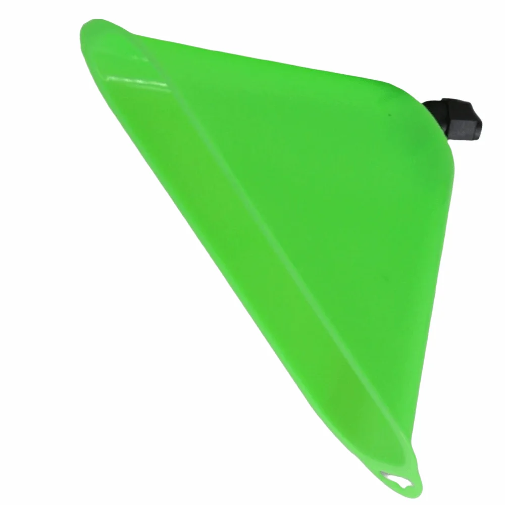 2pcs Plastic Sprayer Hood Green M14 X 1.5mm Thread Size Trumpet Spray Nozzle Flat Fan Windproof Design