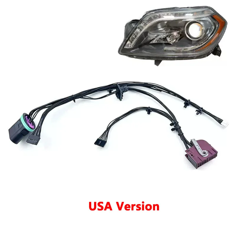 Suitable for 2013-15 Benz ML166 GL166 Headlights Internal Wiring Harness American Standard GL Wiring Harness Plug Line Group