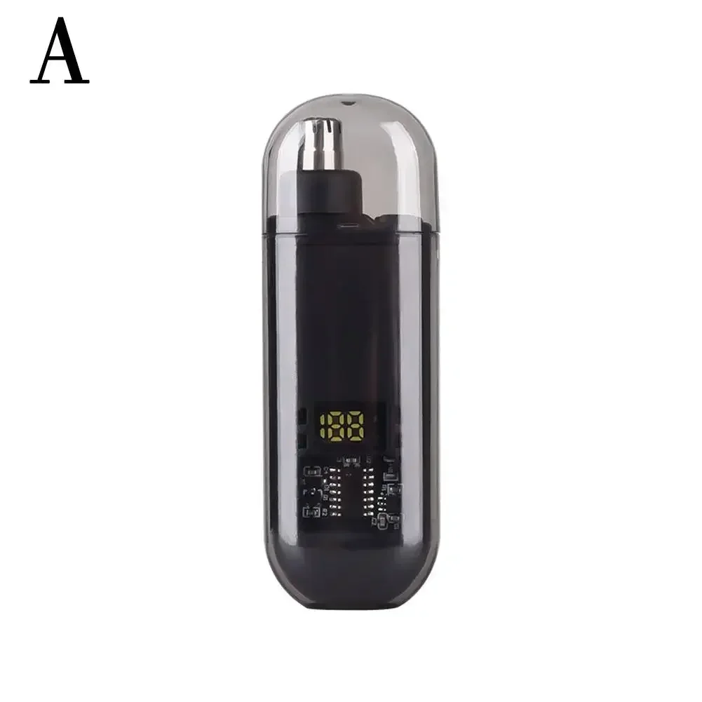 2 In 1 Electric Portable Ear And Nose Hair Trimmer Clipper 2026 Professional Painless Portable Eyebrow For Men nose hair