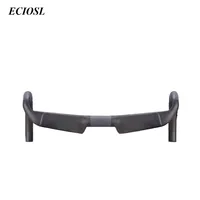 Estilo Rapide T1000 manillar de carretera de fibra de carbono 31,8 MM 380/400/420/440MM DI2 EPS Flare 2 grados cabina piezas de bicicleta