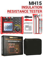 ANENG MH15 Insulation Resistance Multifunctional Digital Meter Automatic discharge AC/DC Voltage LCD Megohmmeter Tester Tools