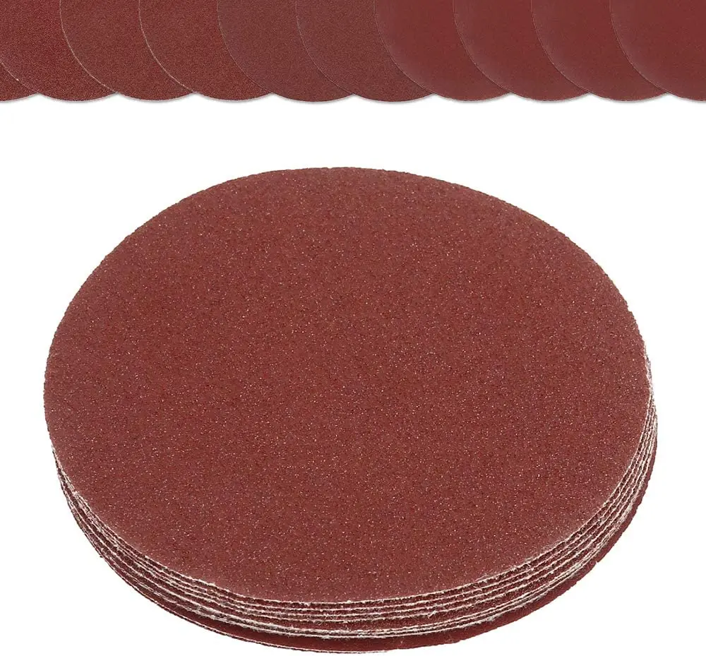 

5 inch red sandpaper total 1200 pcs