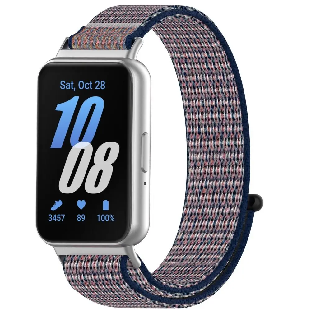 Bracelet de rechange en nylon souple pour Samsung Galaxy Fit3, bracelet tressé réglable, bracelet de montre intelligent