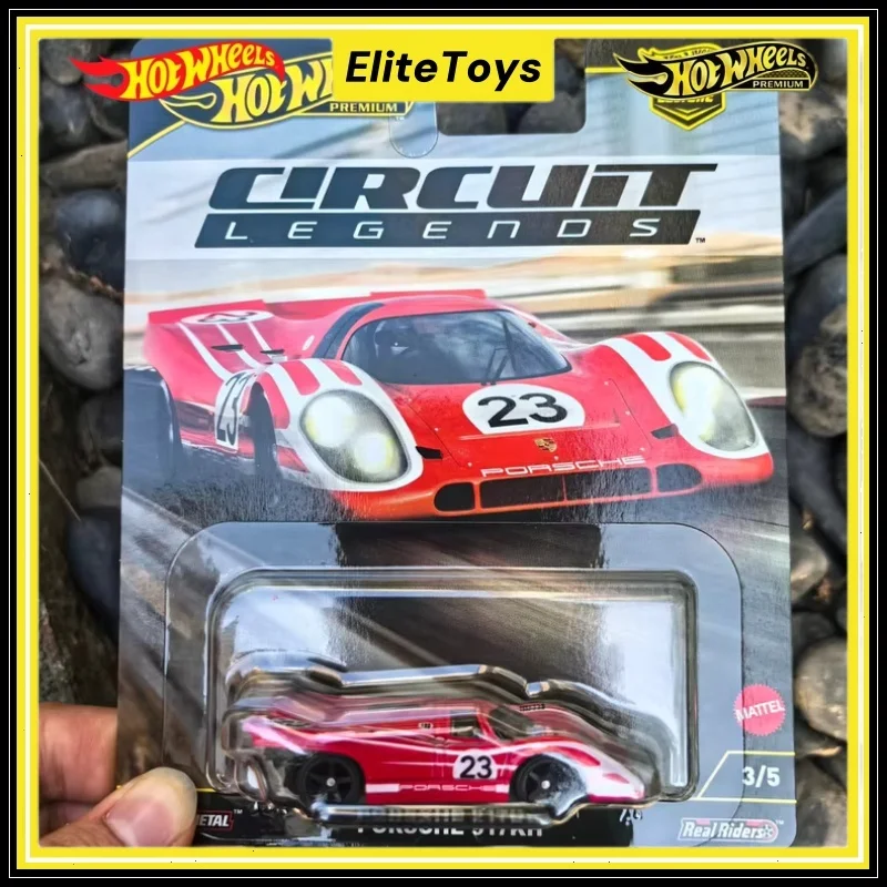 

Подлинная культура автомобиля Hot Wheels премиум-класса Ferrari PORSCHE 917KH Circuit Legends Металлическая Коллекционная модель автомобиля 1/64 Литая под давлением Игрушки