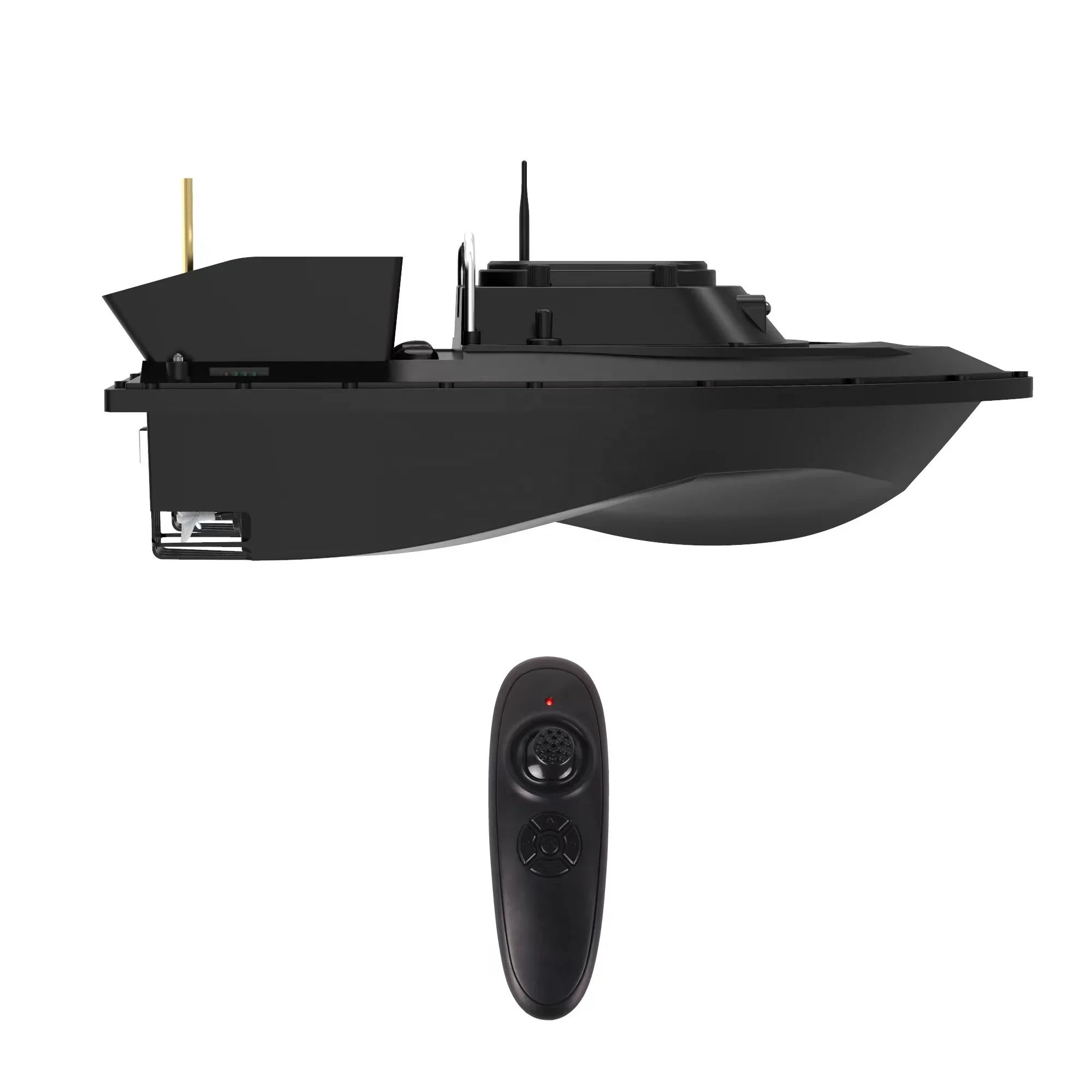 New D12F Dual Power GPS Controlled RC Fishing Bait Boat 500M Distance Fish Feeder Device Bait Loading Remote Control Bait Boat