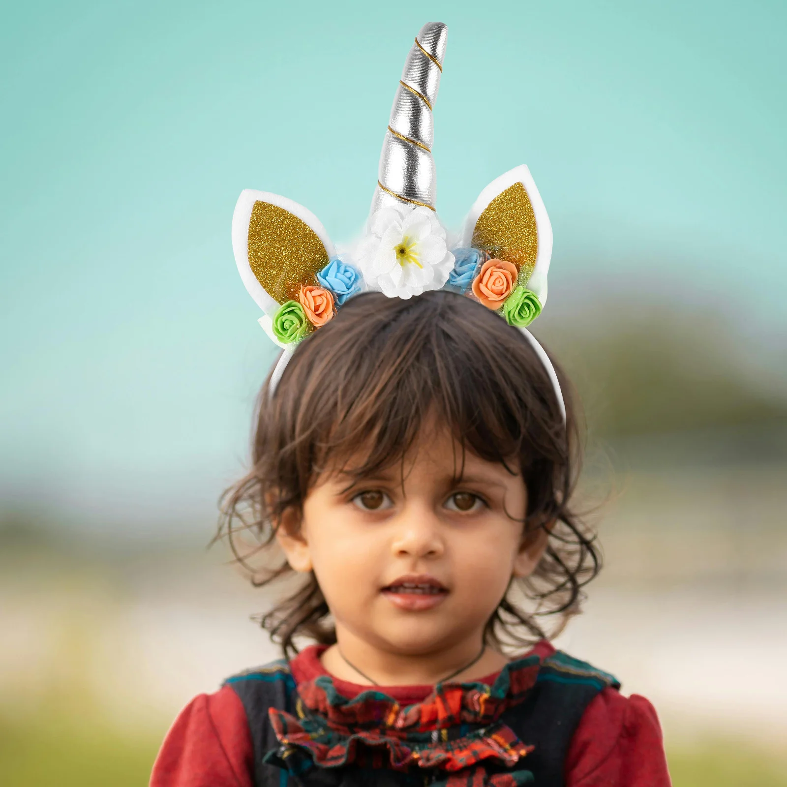 

Повязка на голову с единорогом, повязка на голову для девочек, легкий вечерний головной убор с единорогом, вечерние аксессуары для фотосессии, костюм