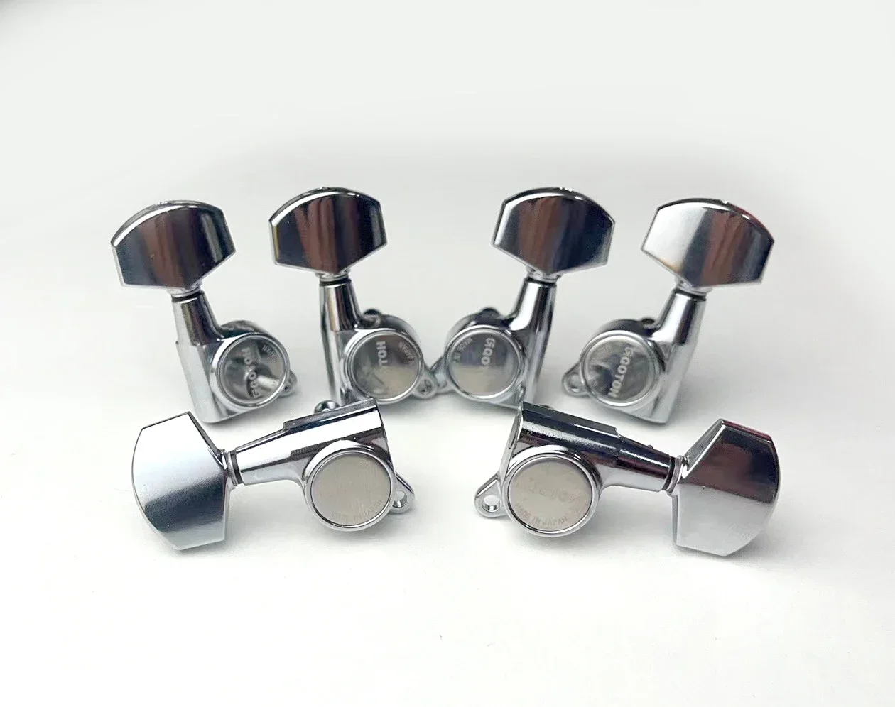 

Original GOTOH SG381-01 Electric Guitar Machine Heads Tuners ( Chrome ) Tuning Peg MADE IN JAPAN {Without box}