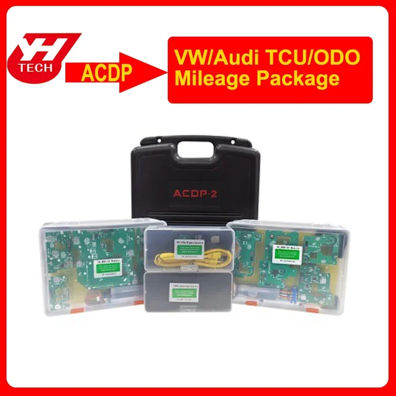 Yanhua ACDP-2 TCU/ODO Mileage Correction Package With VW/Audi Modules 21/25/30/33/34 for Gearbox And Cluster Adjustment