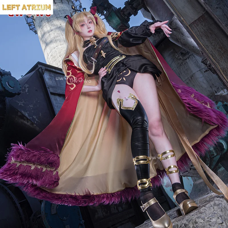 Disfraz de Cosplay de Ereshkigal de UWOWO, del Juego Fate/Grand Order Lancer, Etapa 1, Disfraz de Halloween