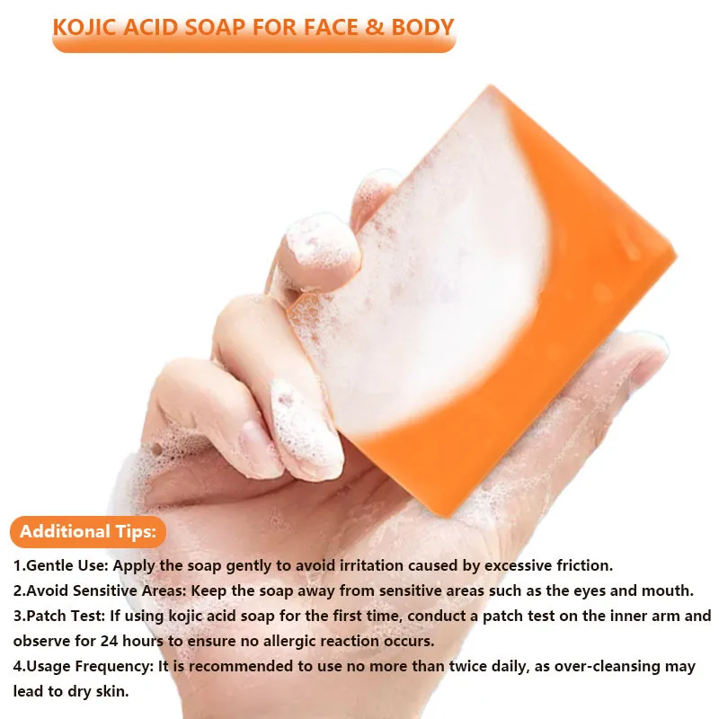 Handmade Kojic Acid Soap for Face & Body