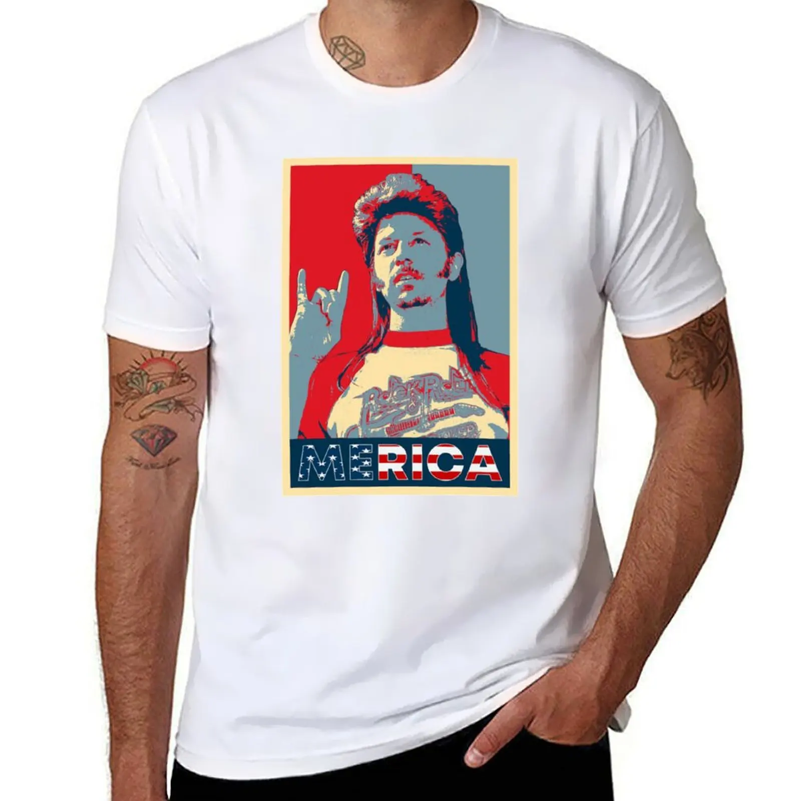 

Hope style Joe Dirt Merica 4th of july T-Shirt printed t shirts for man cotton t shirt man T-Shirt