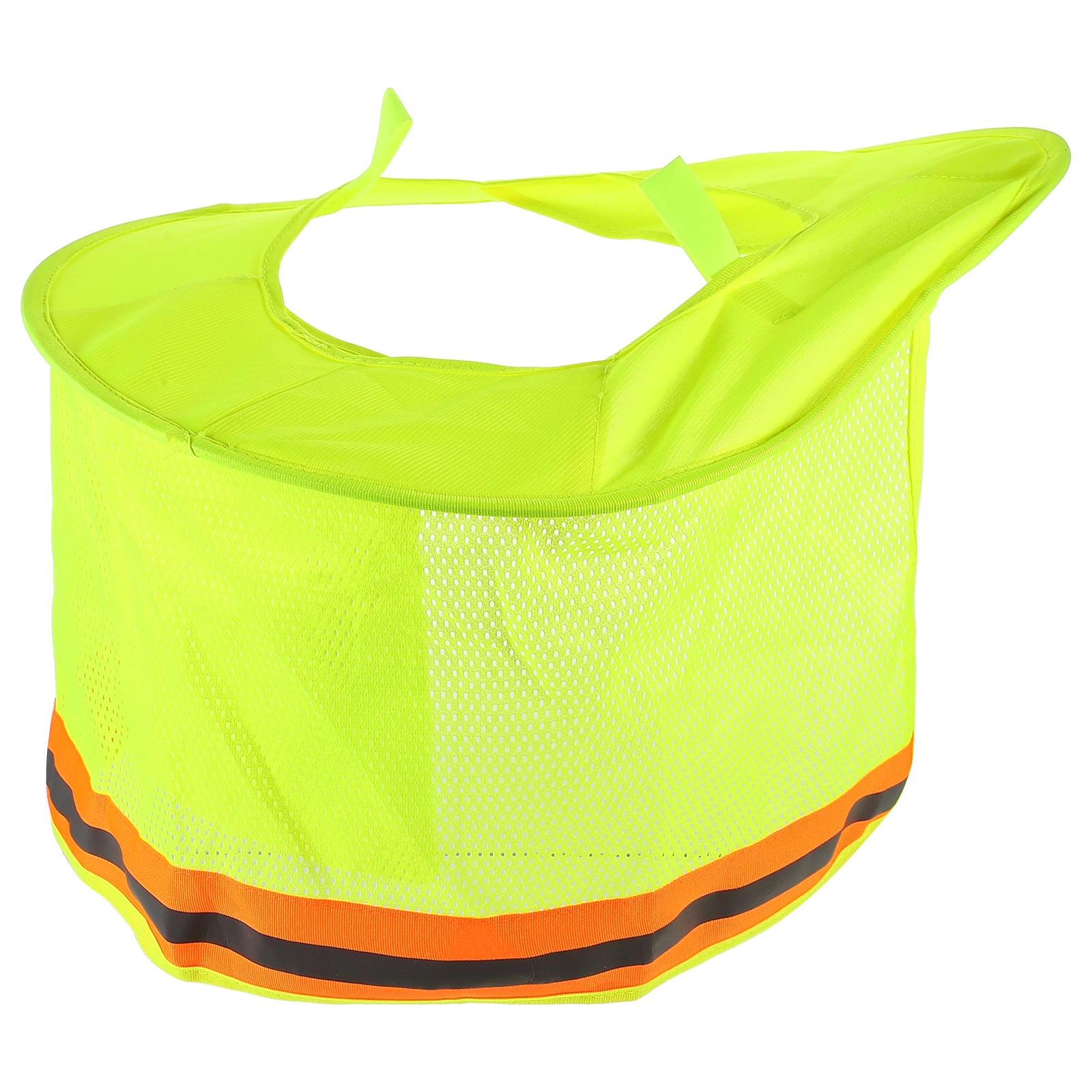 

Hard Hat Cover Durable Polyester Sunshield Breathable Mesh Neck Shield Reflective Stripe Construction Outdoor Gardening Hiking