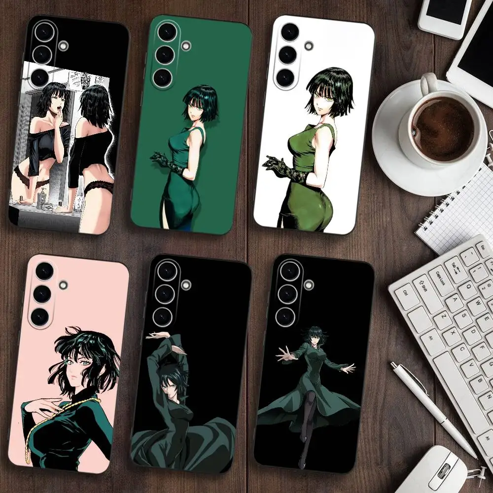 

Punch Man Fubuki Phone Case For Samsung Galaxy A73,A72,A71,A70,A53,A52,A51,Others Soft Black Cover