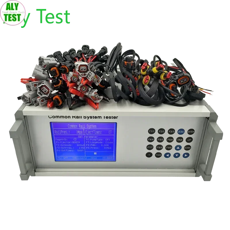 

ALY TEST AM-CRS300 Diesel Engine CRS300 High Pressure Common Rail Injector Pump Simulator System Controller