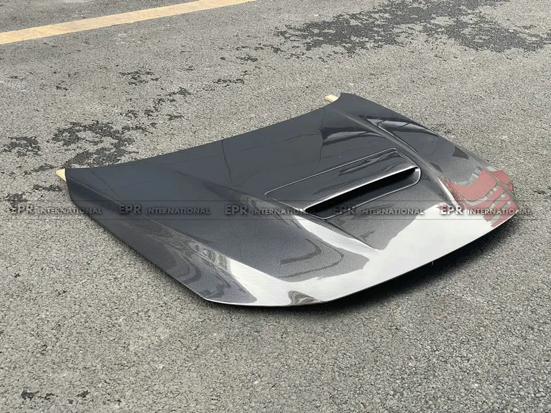 For Mazda 3 Axela BP 19 Onawards MPS Type Hood (Hatch Back) Carbon Fiber Hood Glossy Finish Bonnet Cover Tuning Kit Drift Racing