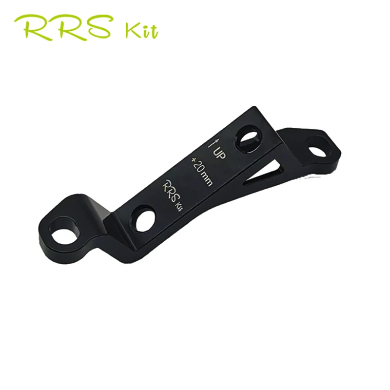 

Rrskit Bicycle Brake Adapter +20mm Post Mount To Flat Mount Brake Adapter Mtb 140/160/180mm Bmx Aluminum Alloy Bike Accessories