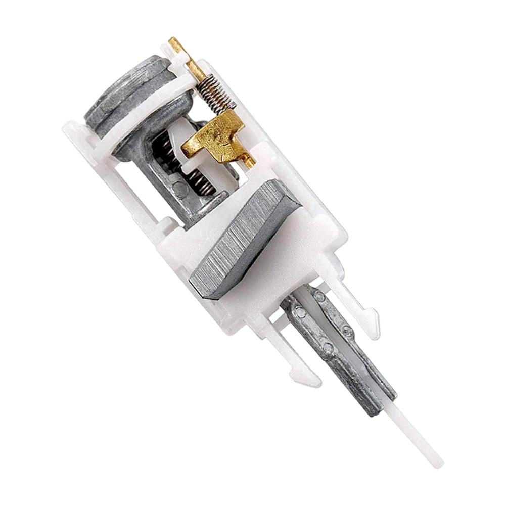 Car Repair Vehicle Replacement White Actuator Pin Starter Lock Part Aluminum Alloy Easy Installation Vehicle Specific Fit