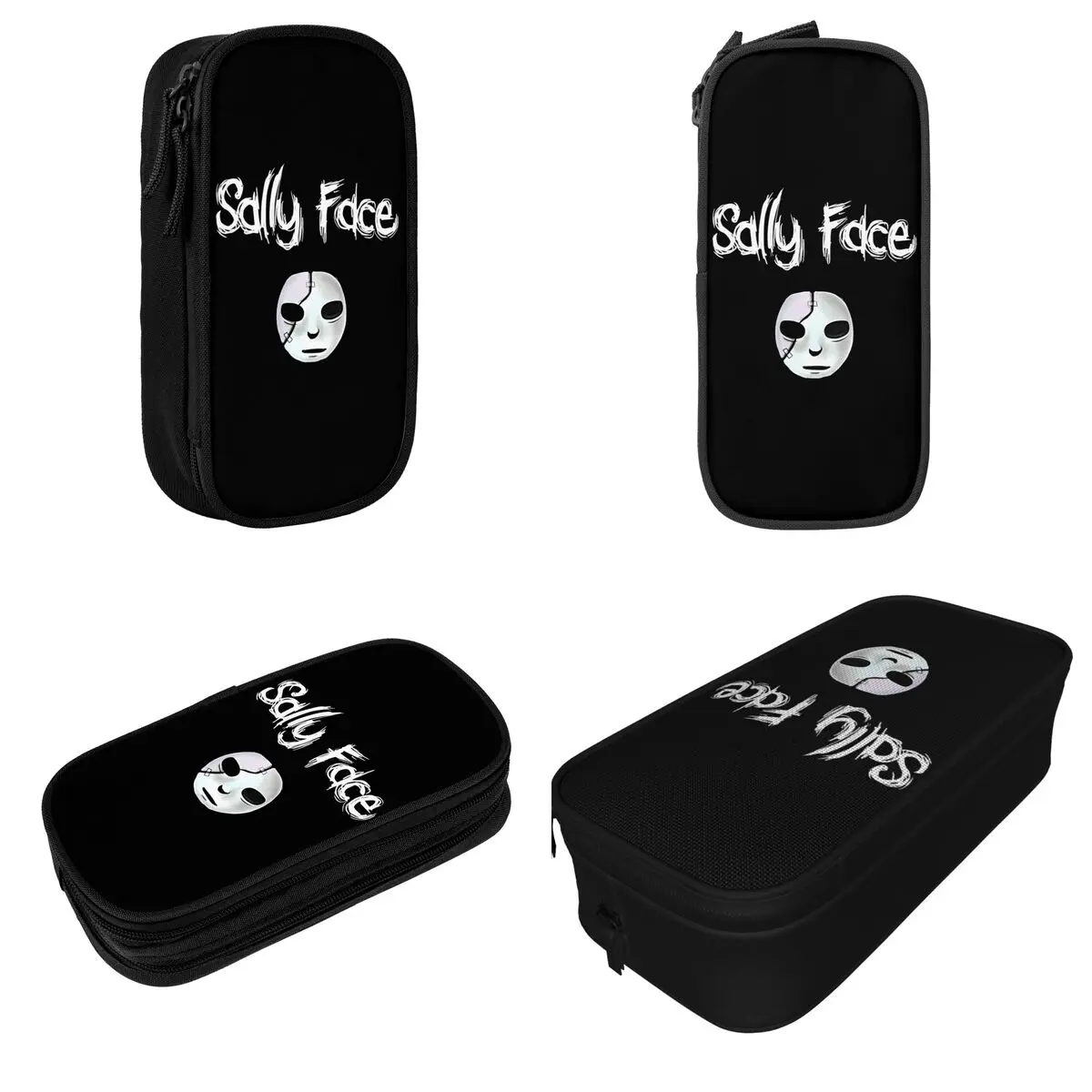 Game Sally Face Gift For Fans Pencil Case gamer Pen Holder Bags Kids Large Storage School Supplies Gift Pencil Box