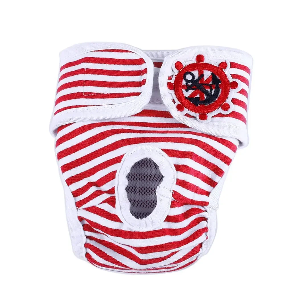NONE NONOR Weibliche Waschbar Hund Shorts Höschen Menstruation Unterwäsche Briefs Overall Pet Physiologischen Hose Windel Sanitär 5