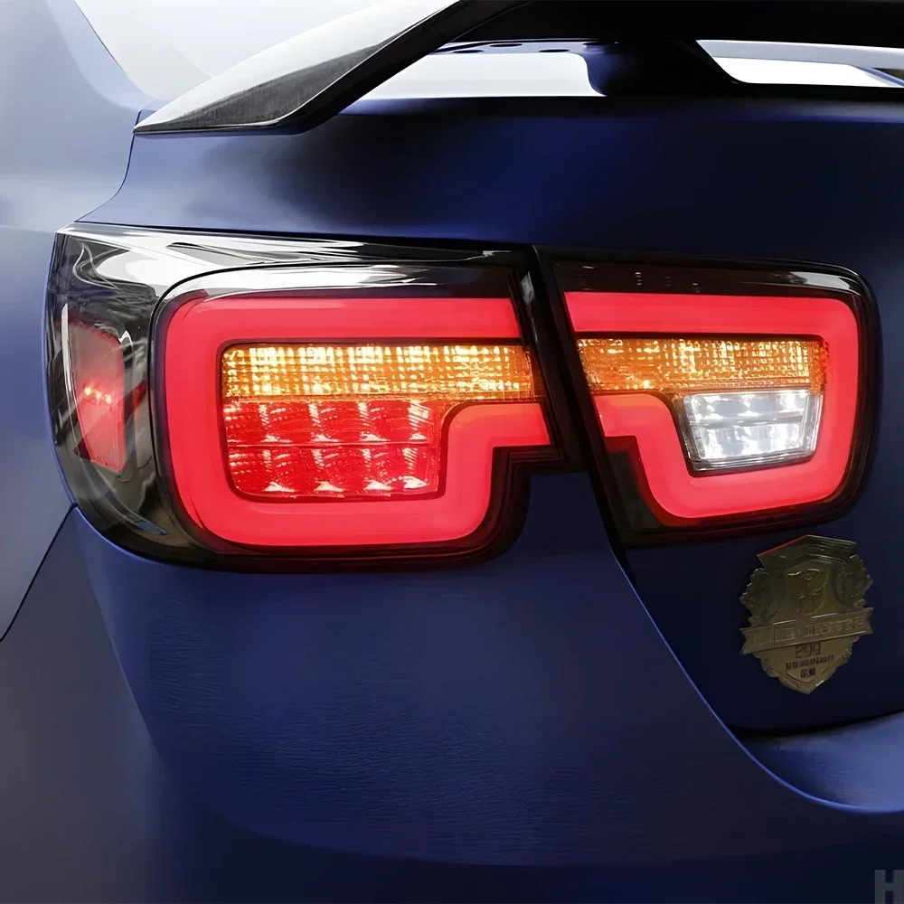 Модернизированные автомобильные задние фонари в сборе для Chevrolet Malibu 2012-2014, автоматические задние фонари, светодиодные динамические стримеры, аксессуары для сигнальных ламп