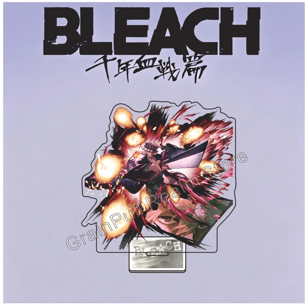 TV Anime BLEACH Thousand-Year Blood War Acrylic Keychain Desk Decorations Home Accessories for Fans Stand view 3