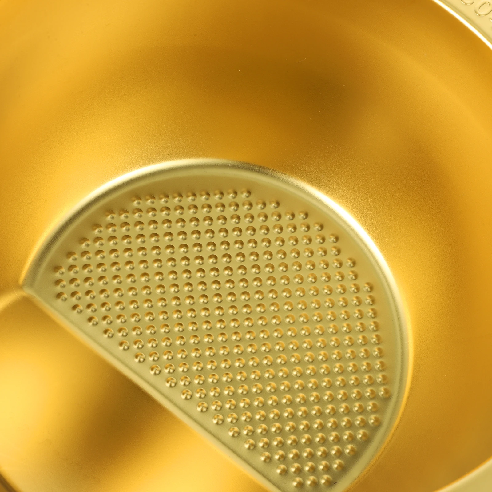 

Large Stainless Steel Basin for Kitchen Vegetable Fruit Washing Multifunctional Food Draining Basket Household Round Mixing Bowl