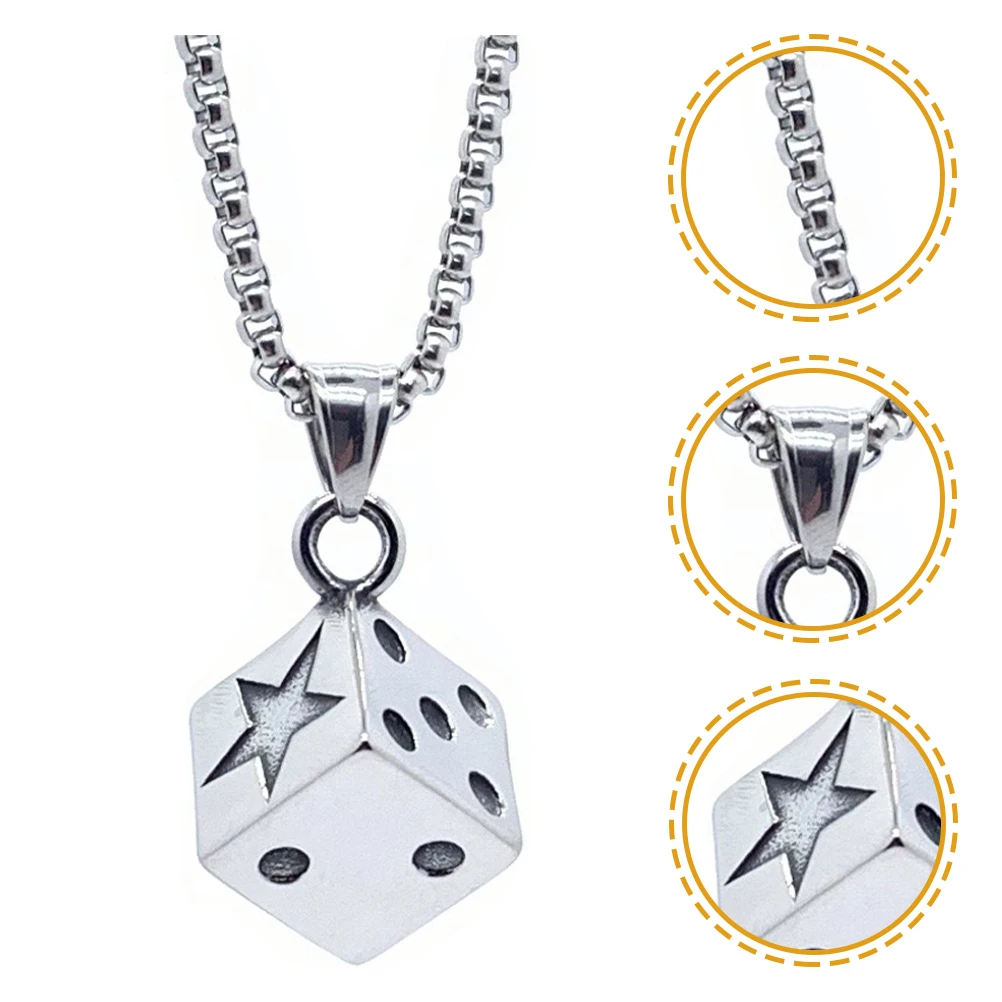 

Adjustable Pendant Necklace For Men Women Premium Titanium Steel Skin-Friendly Unique Jewelry Birthday Wedding Christmas