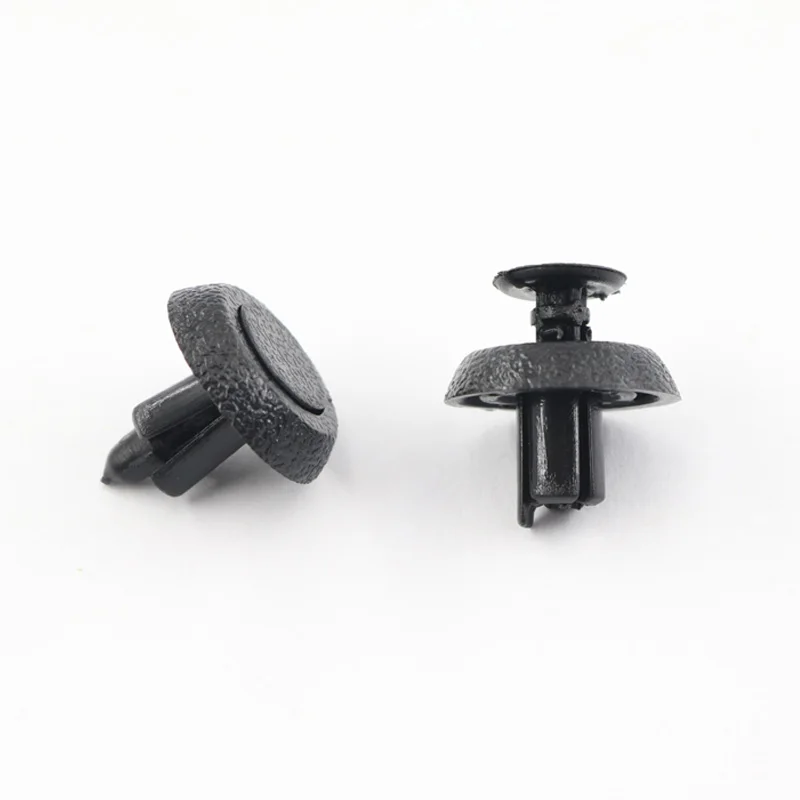 50Pcs Plastic Universal Auto Fasteners Clips 7mm Hole Car Rivet Guard Mat Retainer For Toyota Camry Highlander Carola Prado Reiz