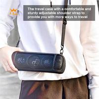 A08E-Silicone Case For Anker Soundcore Motion+ Bluetooth Speaker Waterproof Rubber Travel Carry Pouch With Carabiner