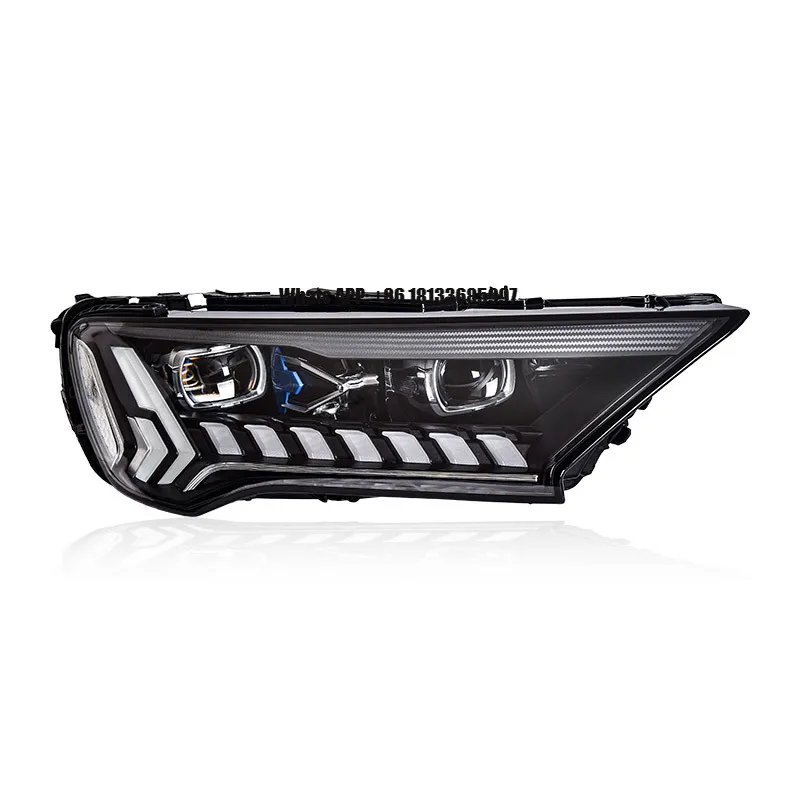 

Car Styling Head Lamp for Audi Q7 2020-2023 Headlight LED DRL Projector Lens Dynamic Auto Accessories