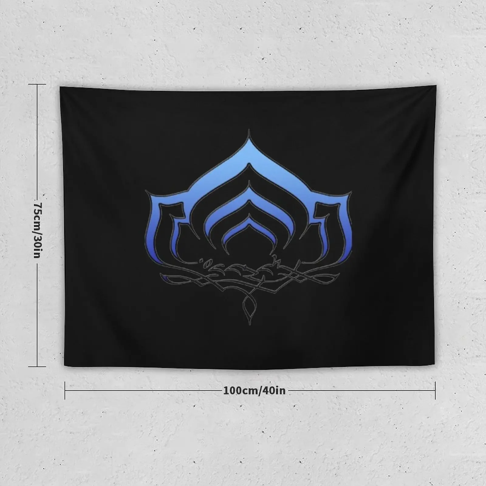 Warframe Lotus symbol 36 Tapestry House Decoration Home Decor Accessories Bedrooms Decorations Bedroom Decor Aesthetic Tapestry