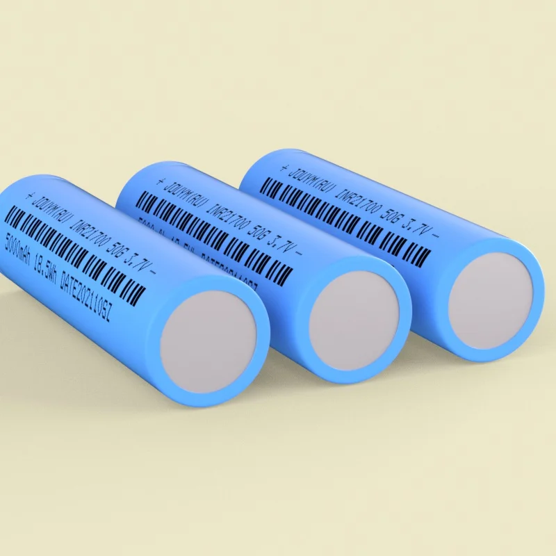 21700 بطارية 5000mAh 3.7 فولت عالية الحالية قوية ليثيوم 30A INR21700 50G مفك خلية طاقة